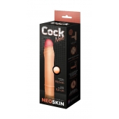 Телесная насадка-удлинитель из неоскин - 19,5 см. - LOVETOY (А-Полимер) - в Комсомольске-на-Амуре купить с доставкой