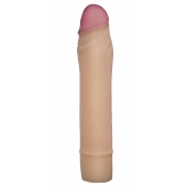 Телесная насадка-удлинитель из неоскин - 19,5 см. - LOVETOY (А-Полимер) - в Комсомольске-на-Амуре купить с доставкой