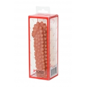 Телесная насадка на фаллос с бугорками KOKOS Extreme Sleeve 10 - 15,8 см. - KOKOS - в Комсомольске-на-Амуре купить с доставкой