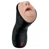 Мастурбатор-ротик Deep Throat Vibrating Stroker - Pipedream - в Комсомольске-на-Амуре купить с доставкой