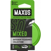 Презервативы в железном кейсе MAXUS Mixed - 3 шт. - Maxus - купить с доставкой в Комсомольске-на-Амуре