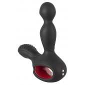 Черный вибромассажер простаты с нагревом и ротацией Prostate Plug - 14,5 см. - Orion - в Комсомольске-на-Амуре купить с доставкой