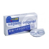 Ультратонкие презервативы Sagami Original QUICK - 6 шт. - Sagami - купить с доставкой в Комсомольске-на-Амуре