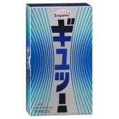 Презервативы Sagami 6 FIT V с волнообразной текстурой - 12 шт. - Sagami - купить с доставкой в Комсомольске-на-Амуре