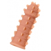 Телесная реалистичная насадка KOKOS Extreme Sleeve 04 с дополнительной стимуляцией - 12,7 см. - KOKOS - в Комсомольске-на-Амуре купить с доставкой Телесная реалистичная насадка KOKOS Extreme Sleeve 04 с дополнительной стимуляцией - 12,7 см. - KOKOS - в Комсомольске-на-Амуре купить с доставкой