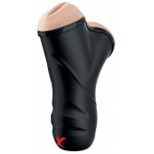 Мастурбатор в колбе с двумя тоннелями Double Penetration Vibrating Stroker - Pipedream - в Комсомольске-на-Амуре купить с доставкой