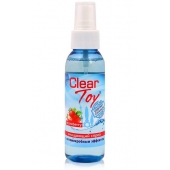 Очищающий спрей для игрушек CLEAR TOY Strawberry - 100 мл. - Биоритм - купить с доставкой в Комсомольске-на-Амуре