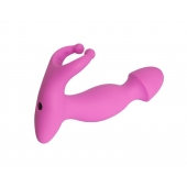 Розовый стимулятор простаты с усиками - 15 см. - 4sexdreaM - в Комсомольске-на-Амуре купить с доставкой