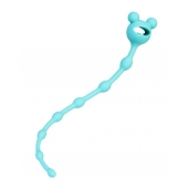 Мятная силиконовая анальная цепочка Froggy - 27,4 см. - ToyFa в Комсомольске-на-Амуре Мятная силиконовая анальная цепочка Froggy - 27,4 см. - ToyFa