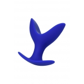 Синяя силиконовая расширяющая анальная втулка Bloom - 9 см. - ToyFa в Комсомольске-на-Амуре Синяя силиконовая расширяющая анальная втулка Bloom - 9 см. - ToyFa