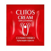 Пробник возбуждающего крема для женщин Clitos Cream - 1,5 гр. - Биоритм - купить с доставкой в Комсомольске-на-Амуре