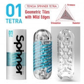 Мастурбатор SPINNER Tetra - Tenga - в Комсомольске-на-Амуре купить с доставкой