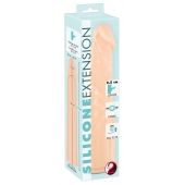 Телесная насадка-удлинитель Silicone Extension - 19 см. - Orion - в Комсомольске-на-Амуре купить с доставкой