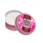 Массажная свеча  Клубника в сливках - БиоМед - купить с доставкой в Комсомольске-на-Амуре