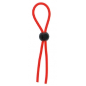 Красное эрекционное лассо с одной бусиной-утяжкой STRETCHY THIN LASSO - Dream Toys - в Комсомольске-на-Амуре купить с доставкой