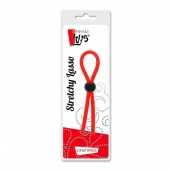 Красное эрекционное лассо с одной бусинкой-утяжкой STRETCHY THICK LASSO - Dream Toys - в Комсомольске-на-Амуре купить с доставкой