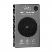 Черная веревка для бондажа Easytoys Bondage Rope - 5 м. - Easy toys - купить с доставкой в Комсомольске-на-Амуре