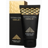Гель для увеличения члена Titan Gel Gold Tantra - 50 мл. - Titan - купить с доставкой в Комсомольске-на-Амуре