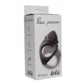 Черное эрекционное виброкольцо Pure Passion Midnight - Lola Games - в Комсомольске-на-Амуре купить с доставкой