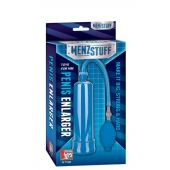 Синяя вакуумная помпа MENZSTUFF PENIS ENLARGER - Dream Toys - в Комсомольске-на-Амуре купить с доставкой
