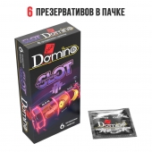 Ароматизированные презервативы DOMINO  Фруктовый слот  - 6 шт. - Domino - купить с доставкой в Комсомольске-на-Амуре