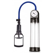 Прозрачная вакуумная помпа Sex Expert с манометром - Sex Expert - в Комсомольске-на-Амуре купить с доставкой