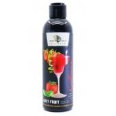 Интимный гель-смазка JUICY FRUIT с ароматом клубники - 200 мл. - БиоМед - купить с доставкой в Комсомольске-на-Амуре
