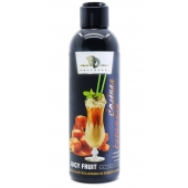 Интимный гель-смазка JUICY FRUIT с ароматом солёной карамели - 200 мл. - БиоМед - купить с доставкой в Комсомольске-на-Амуре