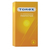 Текстурированные презервативы Torex  Ребристые  - 12 шт. - Torex - купить с доставкой в Комсомольске-на-Амуре