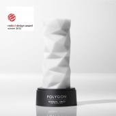 Белый 3D мастурбатор POLYGON - Tenga - в Комсомольске-на-Амуре купить с доставкой