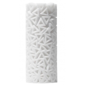 Белый 3D мастурбатор PILE - Tenga - в Комсомольске-на-Амуре купить с доставкой