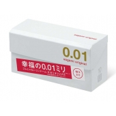 Супер тонкие презервативы Sagami Original 0.01 - 10 шт. - Sagami - купить с доставкой в Комсомольске-на-Амуре