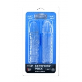 Комплект из 2 прозрачных насадок на пенис PENIS EXTENDER PACK - Dream Toys - в Комсомольске-на-Амуре купить с доставкой