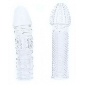 Комплект из 2 прозрачных насадок на пенис PENIS EXTENDER PACK - Dream Toys - в Комсомольске-на-Амуре купить с доставкой