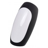 Черно-белый перезаряжаемый мастурбатор Erotist Hailstorm - Erotist Adult Toys - в Комсомольске-на-Амуре купить с доставкой