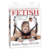 Фиксатор для рук и ног Fetish Fantasy Series Position Master With Cuffs - Pipedream - купить с доставкой в Комсомольске-на-Амуре