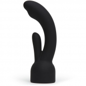 Черная насадка на вибратор Doxy - Rabbit Vibrator Doxy Attachment - Doxy в Комсомольске-на-Амуре Черная насадка на вибратор Doxy - Rabbit Vibrator Doxy Attachment - Doxy
