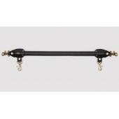Черная распорка для ног Bound to You Faux Leather Spreader Bar - 50,8 см. - Fifty Shades of Grey - купить с доставкой в Комсомольске-на-Амуре