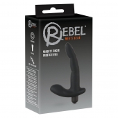 Черный вибромассажер простаты Naughty Finger Prostate Vibe - 13,8 см. - Orion - в Комсомольске-на-Амуре купить с доставкой