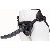 Пояс харнесс BEST UNI strap с 2 насадками - 18 и 22 см. - LOVETOY (А-Полимер) - купить с доставкой в Комсомольске-на-Амуре