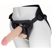 Пояс харнесс BEST UNI strap с 2 насадками - 18 и 22 см. - LOVETOY (А-Полимер) - купить с доставкой в Комсомольске-на-Амуре