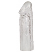 Удлиняющая насадка на пенис Mega Dick Sleeve Transparent - Orion - в Комсомольске-на-Амуре купить с доставкой