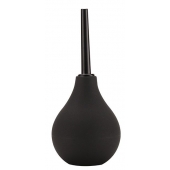 Черный анальный душ ANAL DOUCHE с прямым наконечником - Dream Toys - купить с доставкой в Комсомольске-на-Амуре
