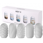 Набор из 5 мастурбаторов Hedy X5 Mixed - Svakom - в Комсомольске-на-Амуре купить с доставкой