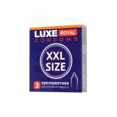 Презервативы увеличенного размера LUXE Royal XXL Size - 3 шт. - Luxe - купить с доставкой в Комсомольске-на-Амуре