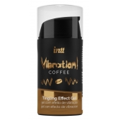 Жидкий интимный гель с эффектом вибрации Vibration! Coffee - 15 мл. - INTT - купить с доставкой в Комсомольске-на-Амуре
