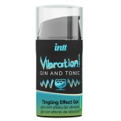 Жидкий интимный гель с эффектом вибрации Vibration! Gin   Tonic - 15 мл. - INTT - купить с доставкой в Комсомольске-на-Амуре