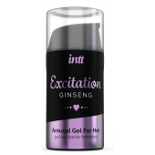 Женский возбуждающий интимный гель Excitation Ginseng - 15 мл. - INTT - купить с доставкой в Комсомольске-на-Амуре