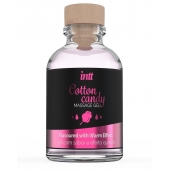 Массажный гель с согревающим эффектом Cotton Candy - 30 мл. - INTT - купить с доставкой в Комсомольске-на-Амуре
