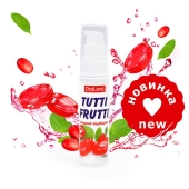 Гель-смазка Tutti-frutti со вкусом барбариса - 30 гр. - Биоритм - купить с доставкой в Комсомольске-на-Амуре